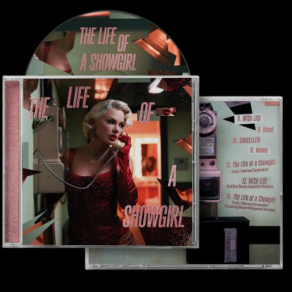 NWT Taylor Swift The Life of a Showgirl (Dressing Room Rehearsal Version) CD - Picture 1 of 1